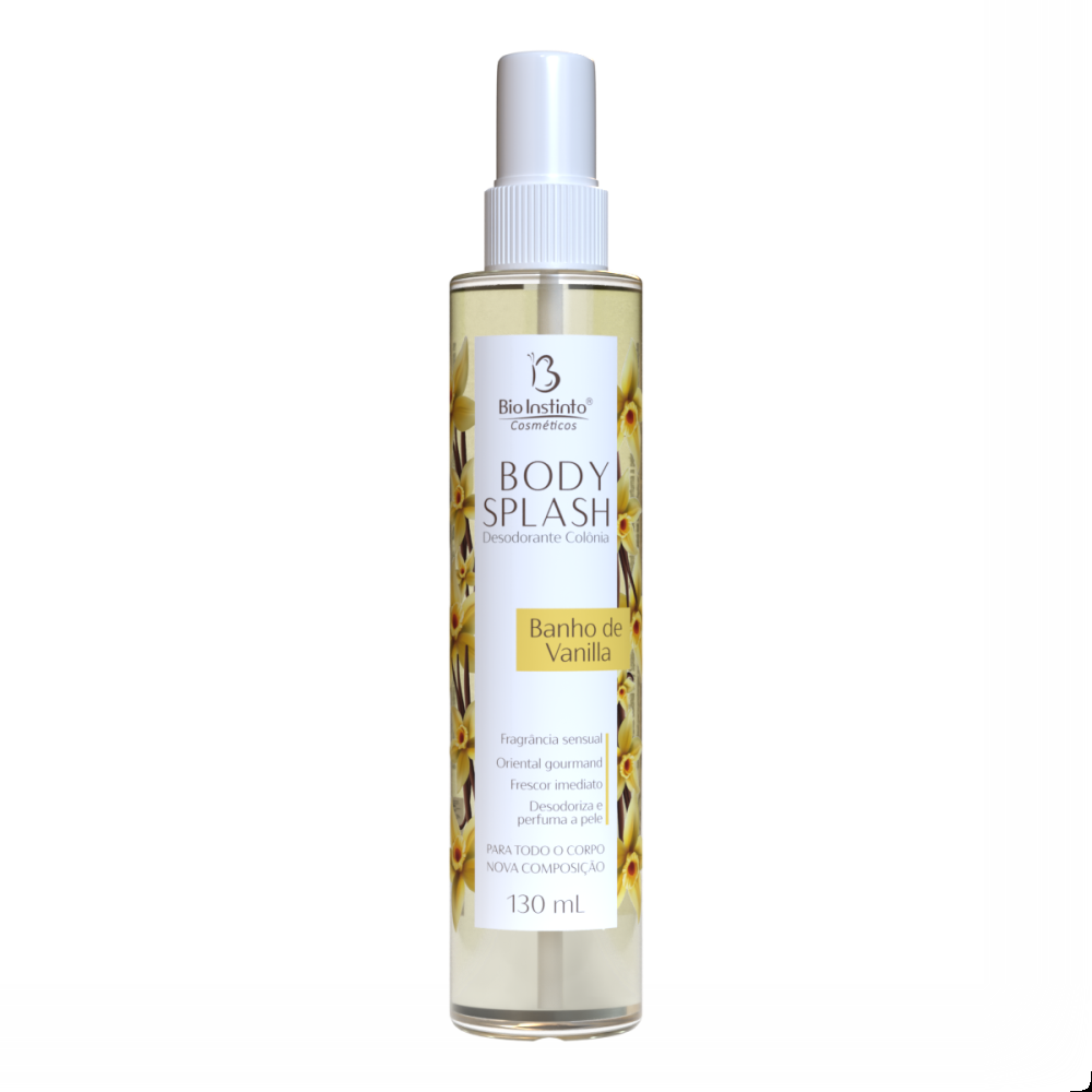 Body Splash Bio Instinto Banho de Vanilla 130ml