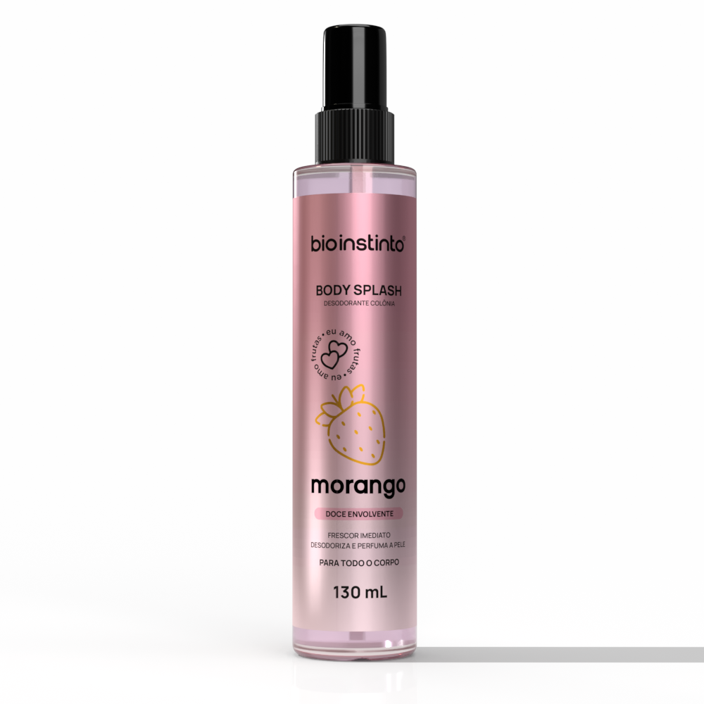 Body Splash Bio Instinto Morango 130ml