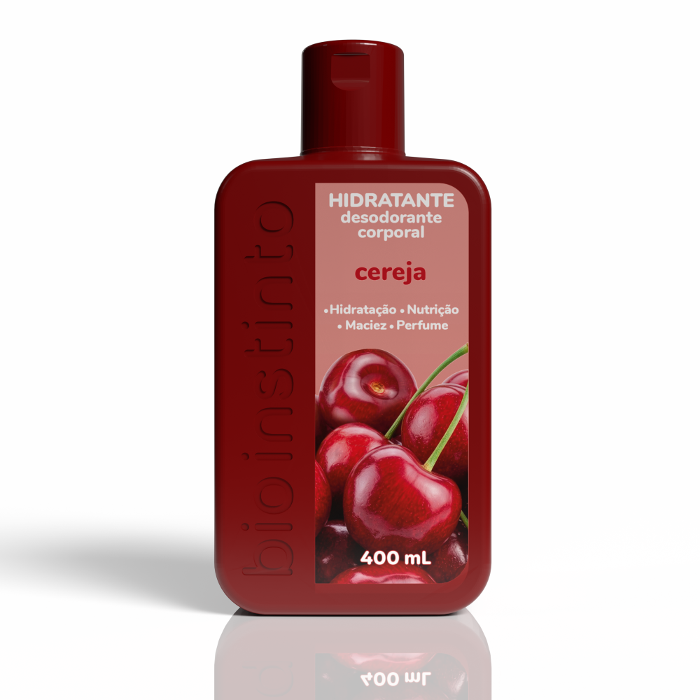 Hidratante Corporal Bio Instinto Cereja 400ml