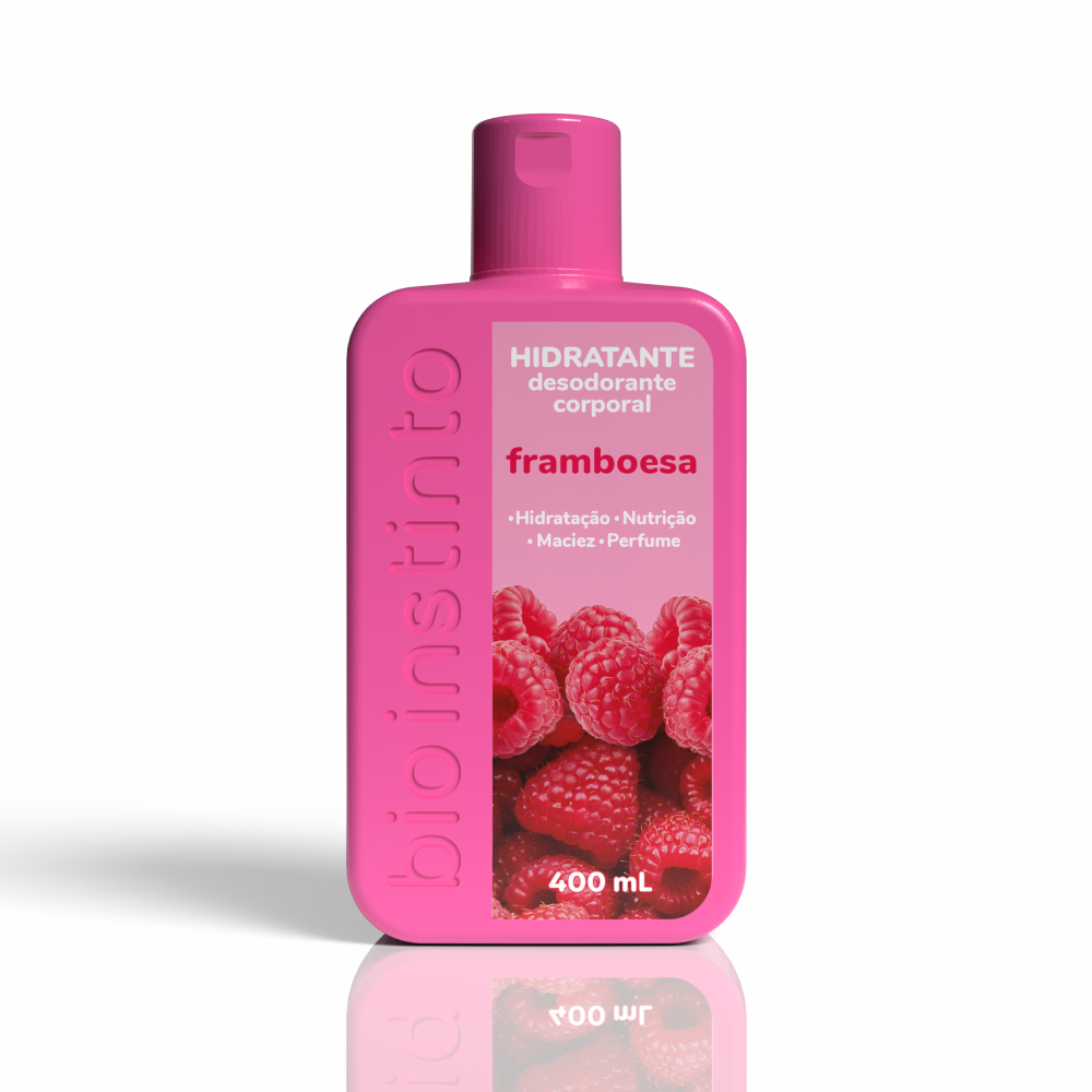Hidratante Corporal Bio Instinto Framboesa 400ml