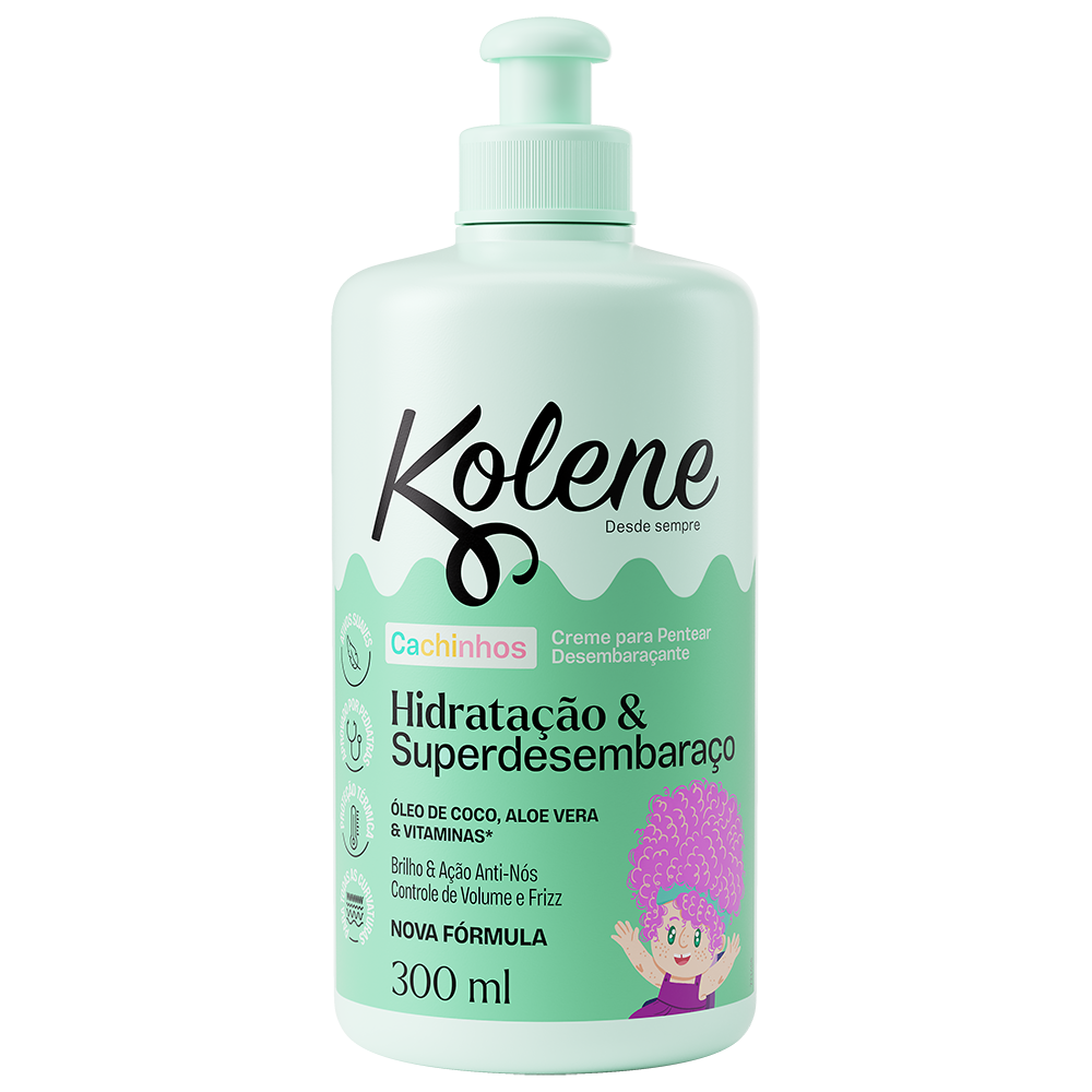 Creme de Pentear Flora Kolene Cachinhos 300ml