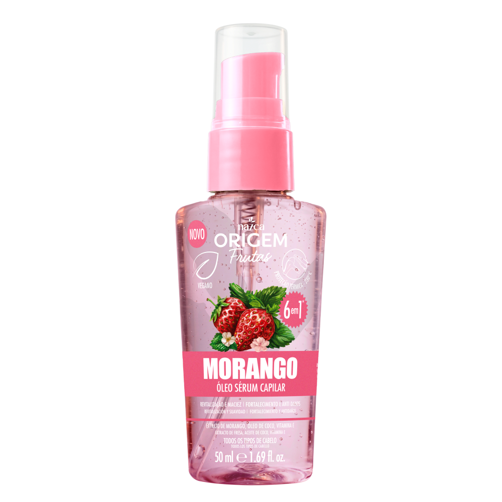 Óleo Capilar Nazca Frutas Morango 50ml