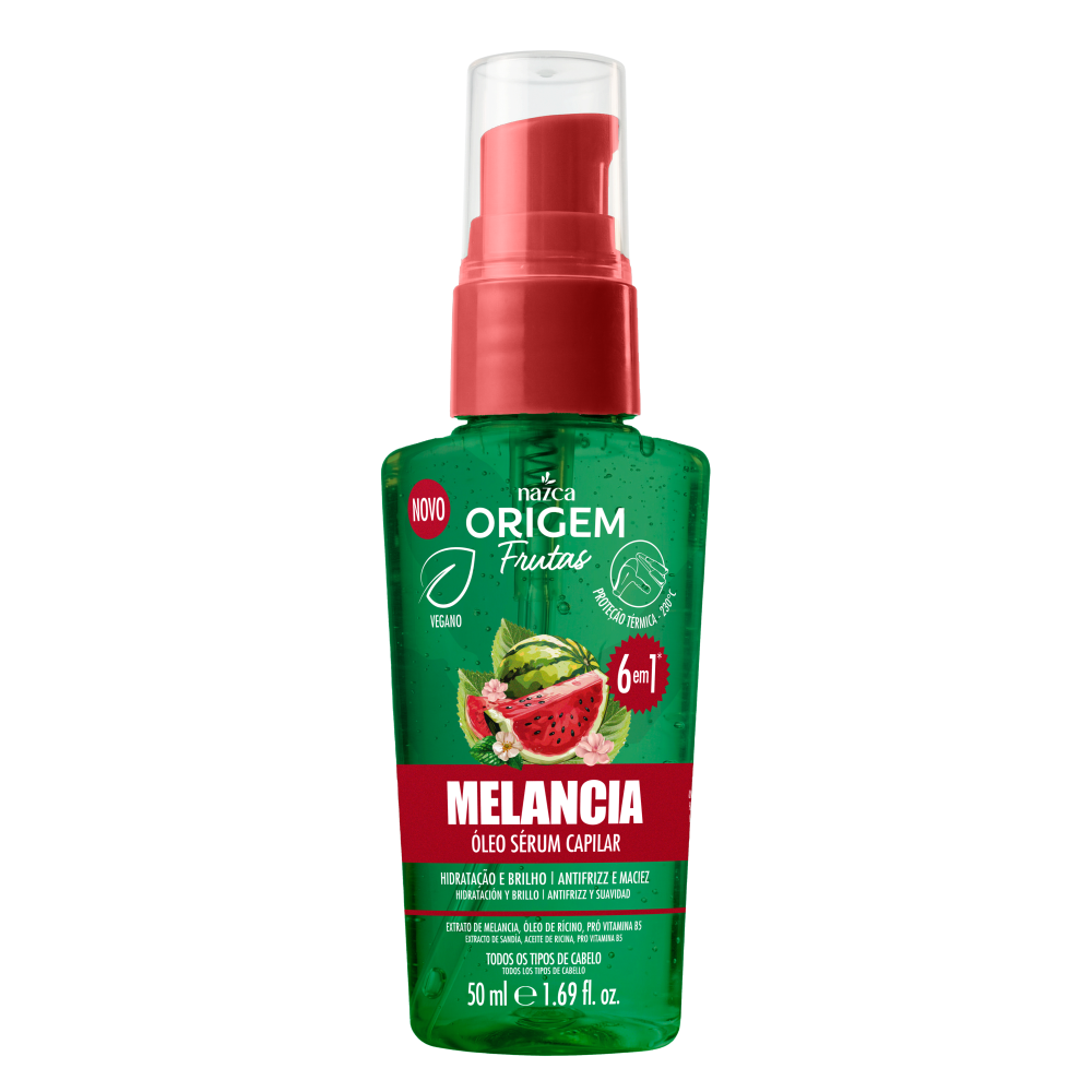 Óleo Capilar Nazca Frutas Melancia 50ml
