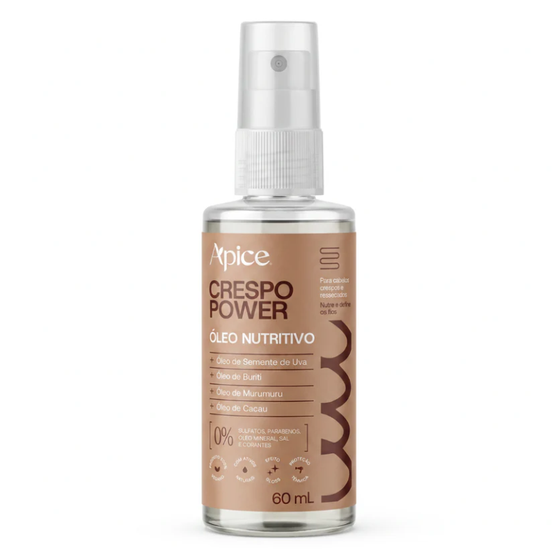 Óleo Capilar Apice Crespo Power 60ml