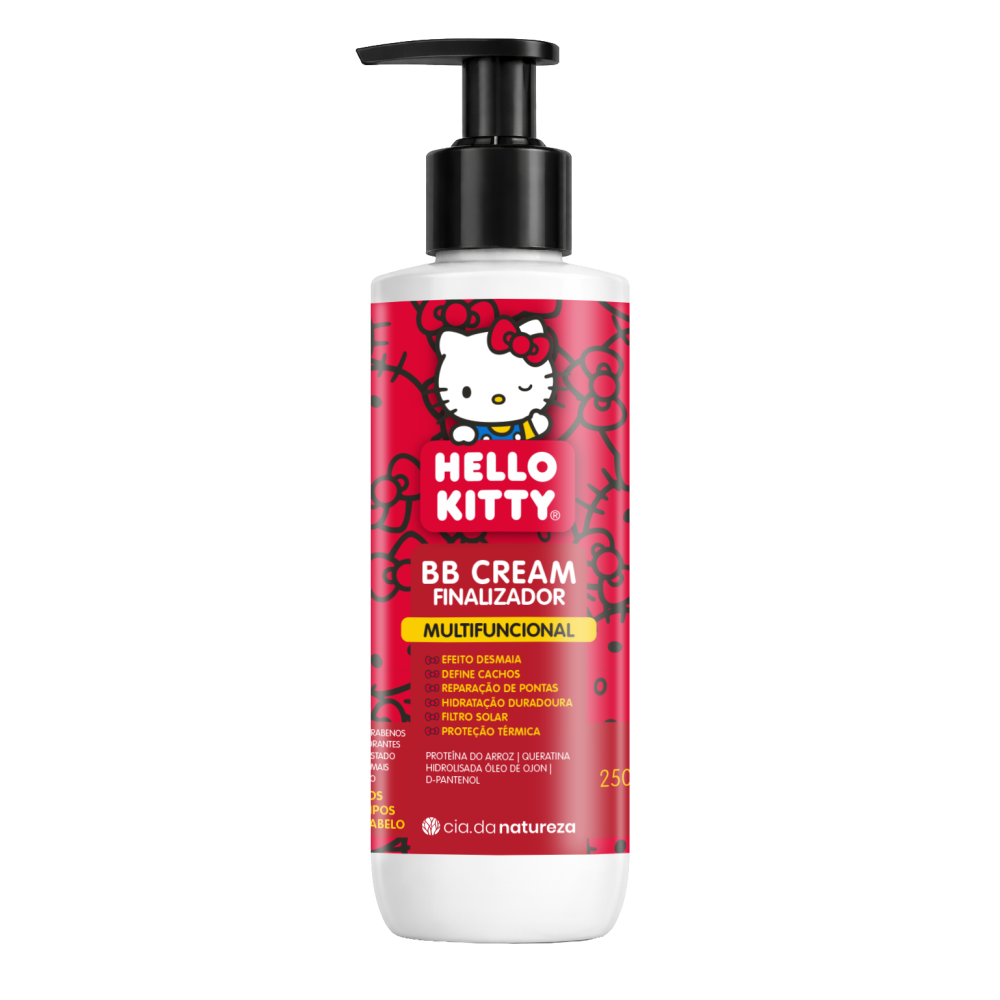 Creme Multifuncional Hello Kitty Cia Da Natureza 250ml BB Cream