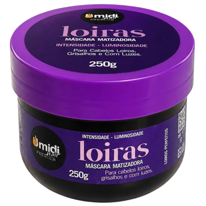 Máscara Premium Umidi Hair 250g Matizadora Loiras