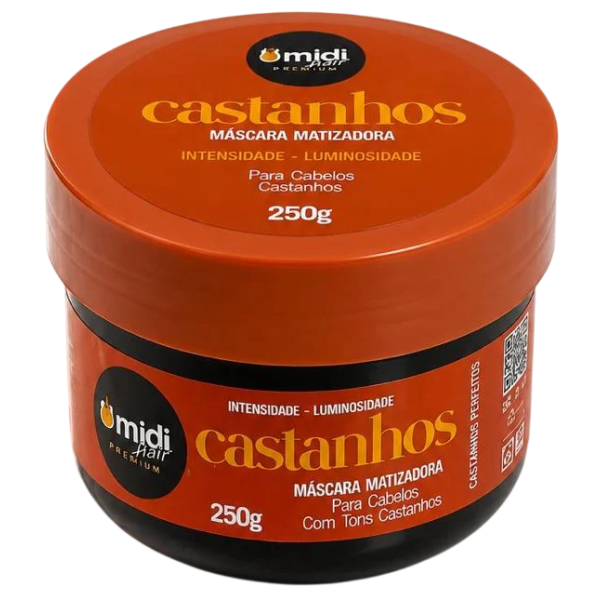 Máscara Premium Umidi Hair 250g Matizadora Castanhos