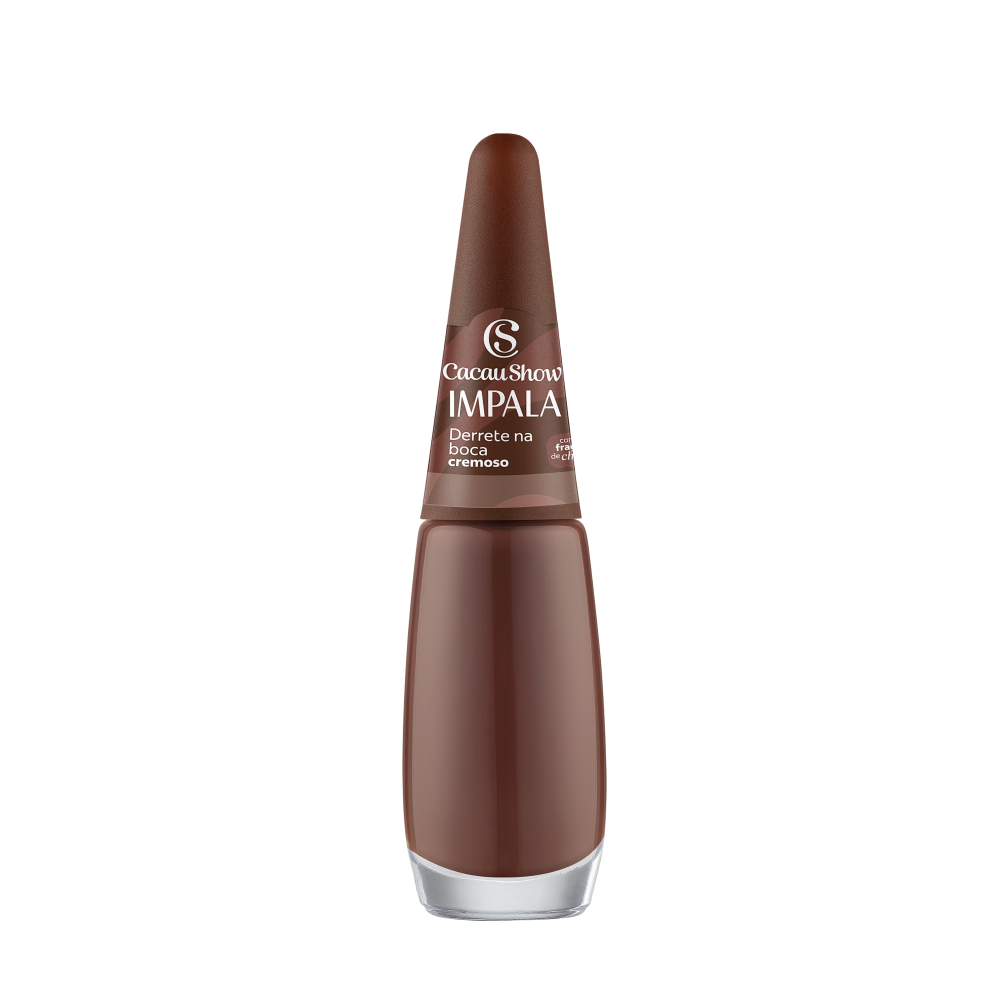 Esmalte Cacau Show Impala Com 6 Unidades Cremoso Derrete Na Boca Ref. 1090