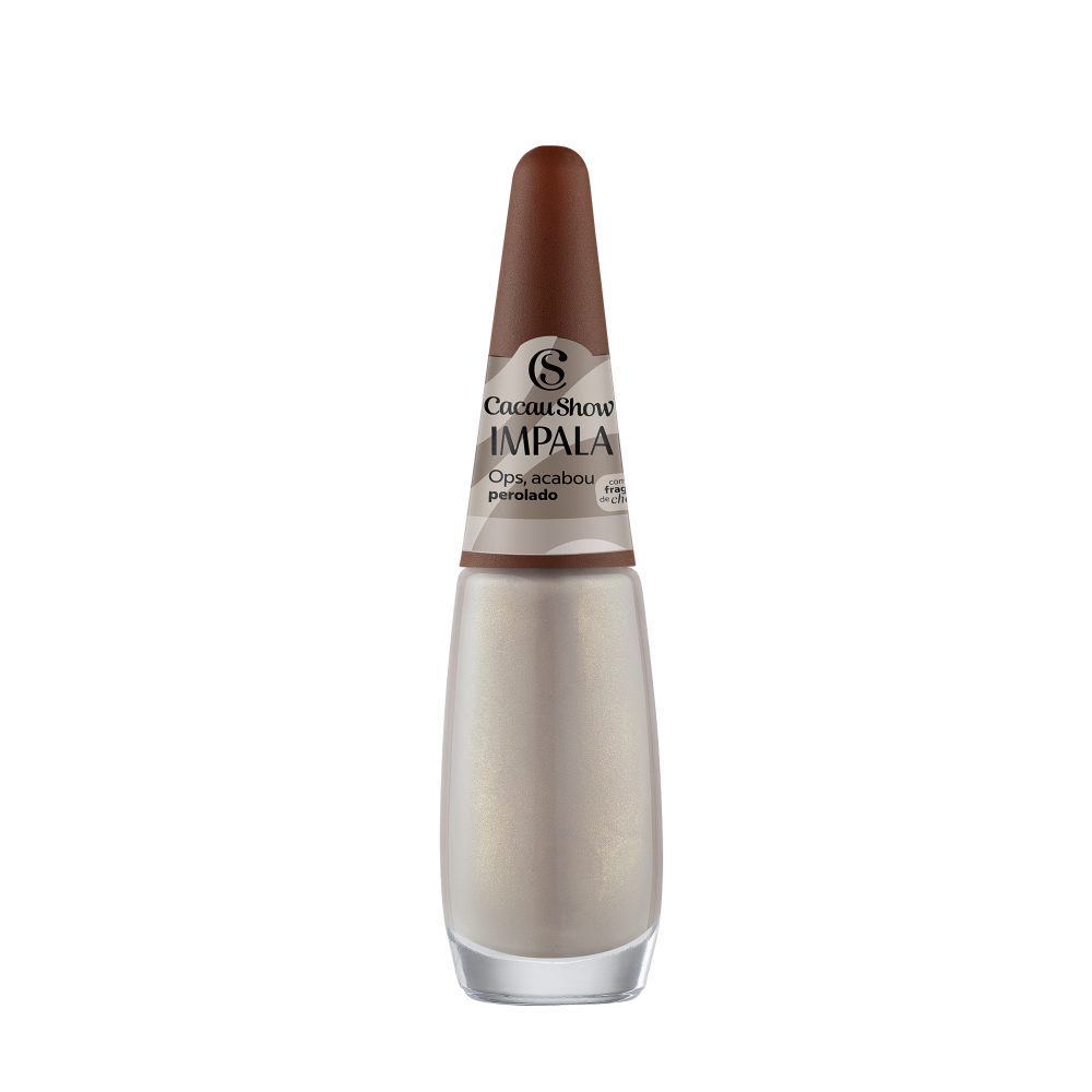 Esmalte Cacau Show Impala Com 6 Unidades Perolado Ops, Acabou Ref. 1091