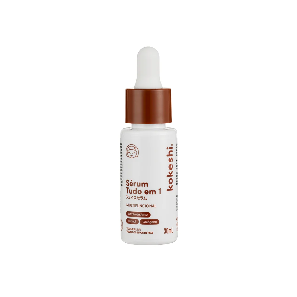 Sérum Facial Kokeshi 30ml Tudo em 1