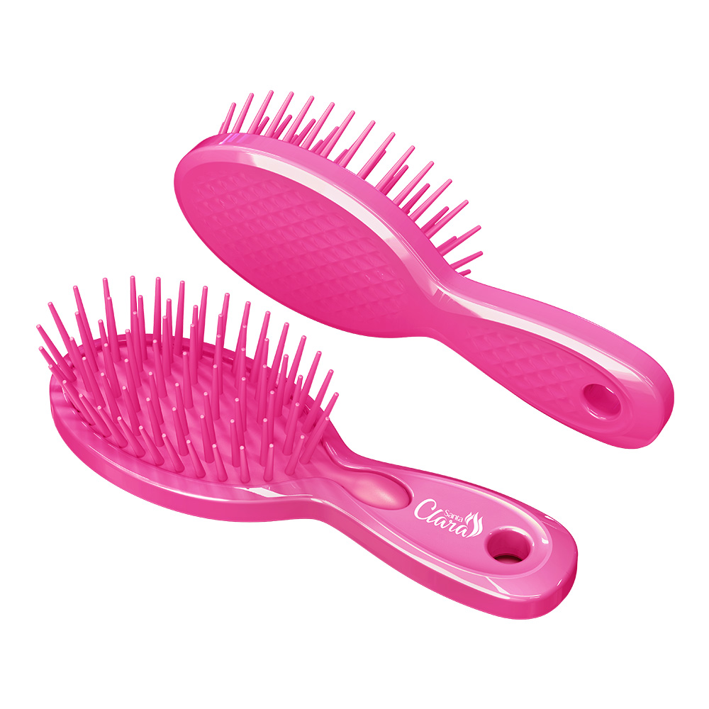 Escova Mini Santa Clara Pink Ref. 6684