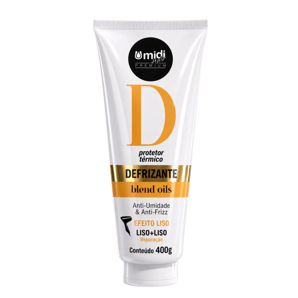 Defrizante Premium Umidi Hair 400g Blend Oils Protetor Térmico