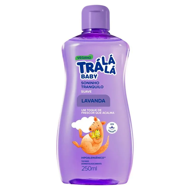 Colônia Baby Tra Lá Lá 250ml Suave Lavanda