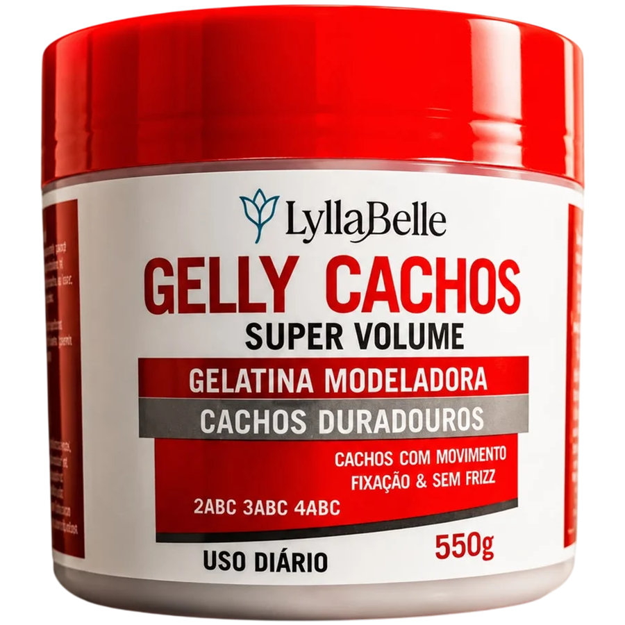 Gelatina Lylla Belle 550g Gelly Super Volume