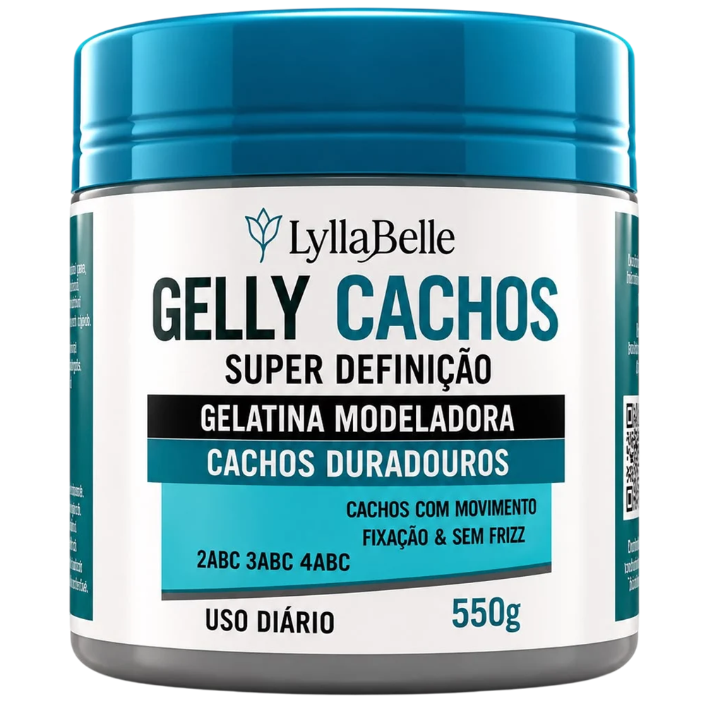 Gelatina Lylla Belle 550g Gelly Super Definição