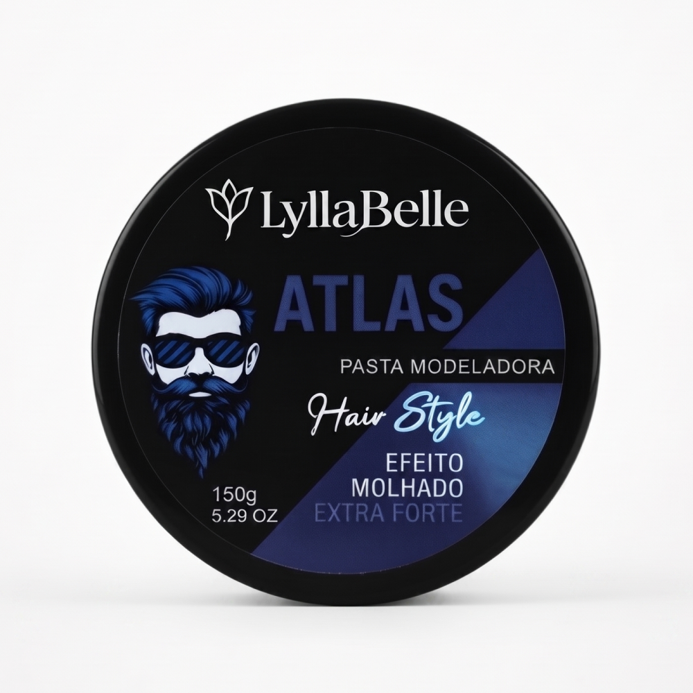 Pasta Modeladora Lylla Belle 150g Extra Forte Efeito Molhado