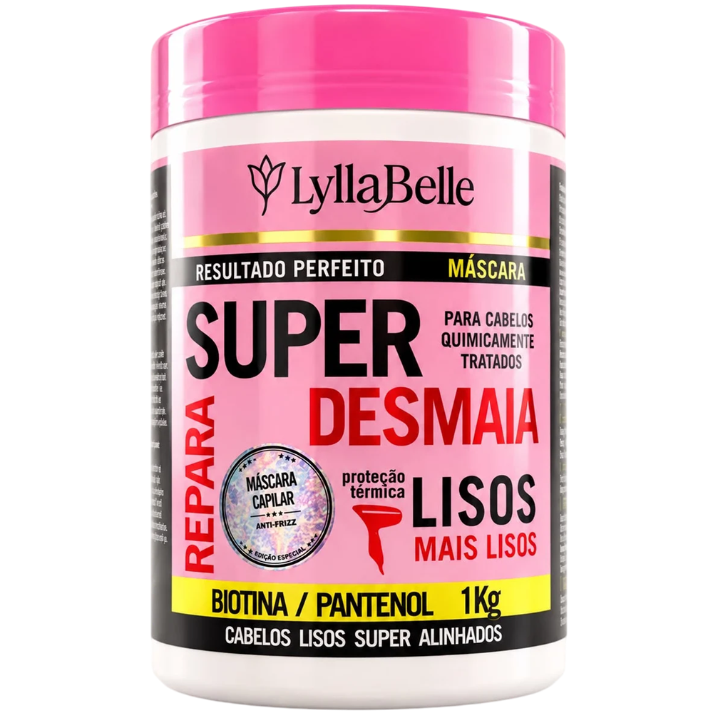 Máscara Lylla Belle 1kg Super Desmaia Lisos