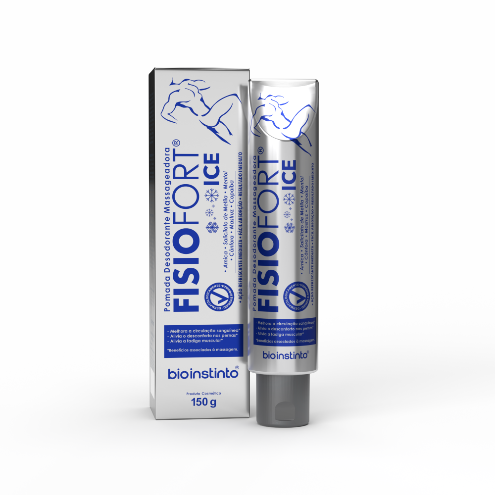 Pomada Massageadora Bio Vegetais Bio Instinto 150g Ice