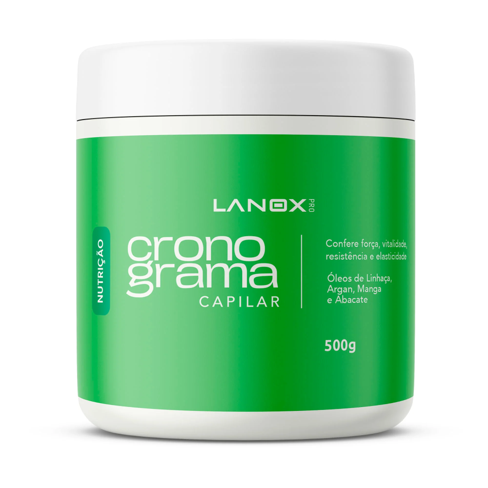 Máscara Lanox Trihair 500g Crono Capilar Nutrição