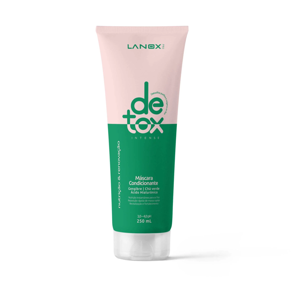 Máscara Lanox Trihair 250g Detox