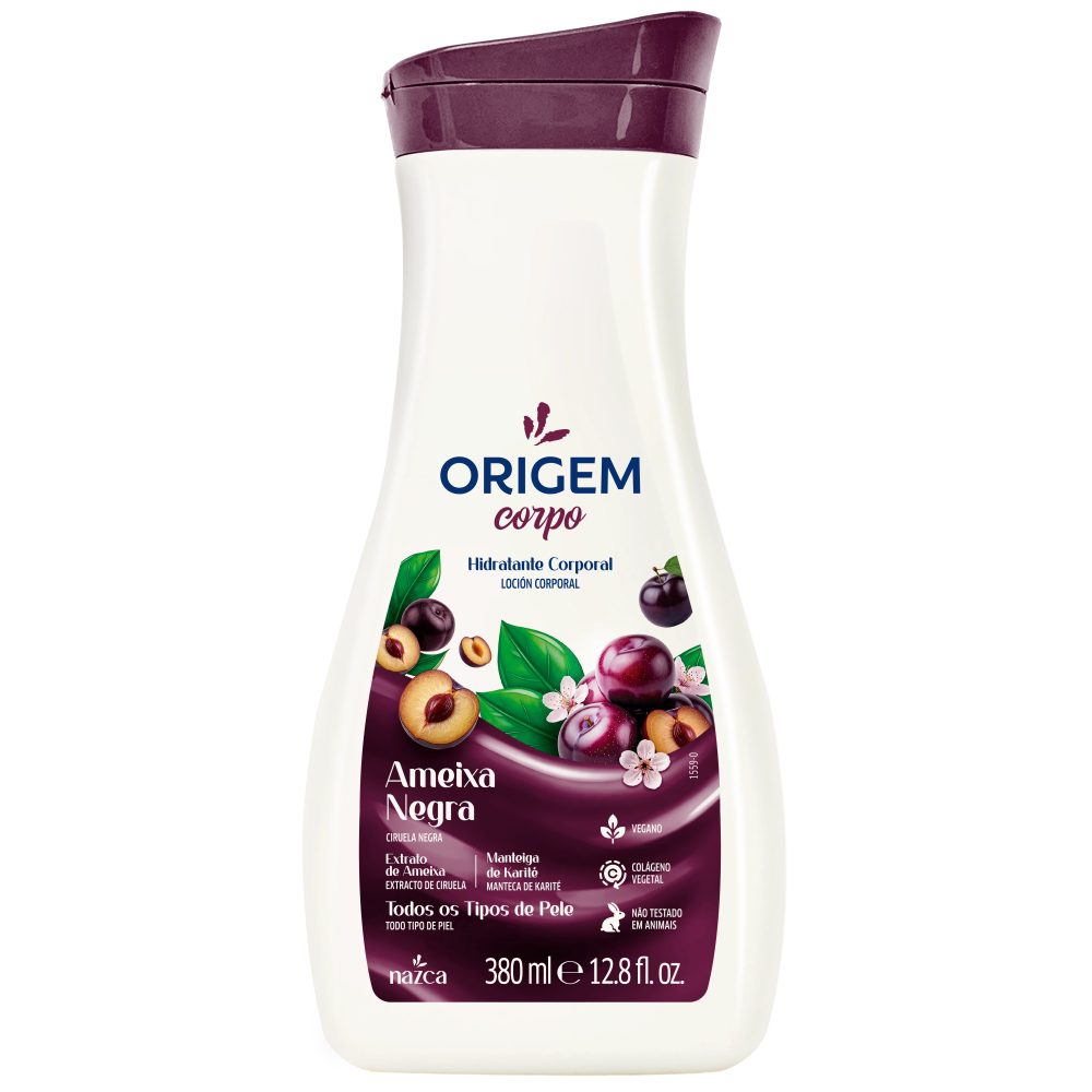 Hidratante Corporal Origem Nazca 380ml Ameixa Negra