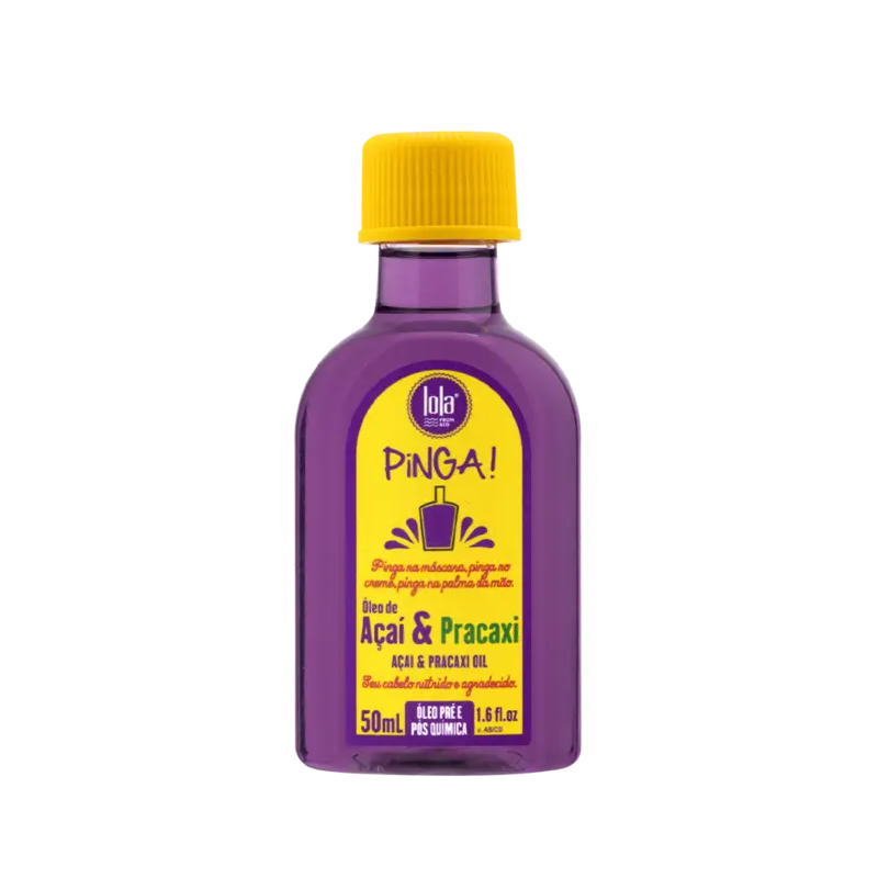 Óleo Capilar Pinga Lola 50ml Açai e Pracaxi