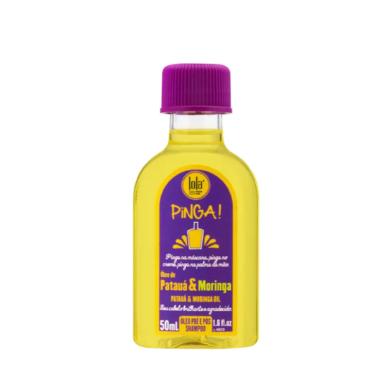 Óleo Capilar Pinga Lola 50ml Patauá e Moringa