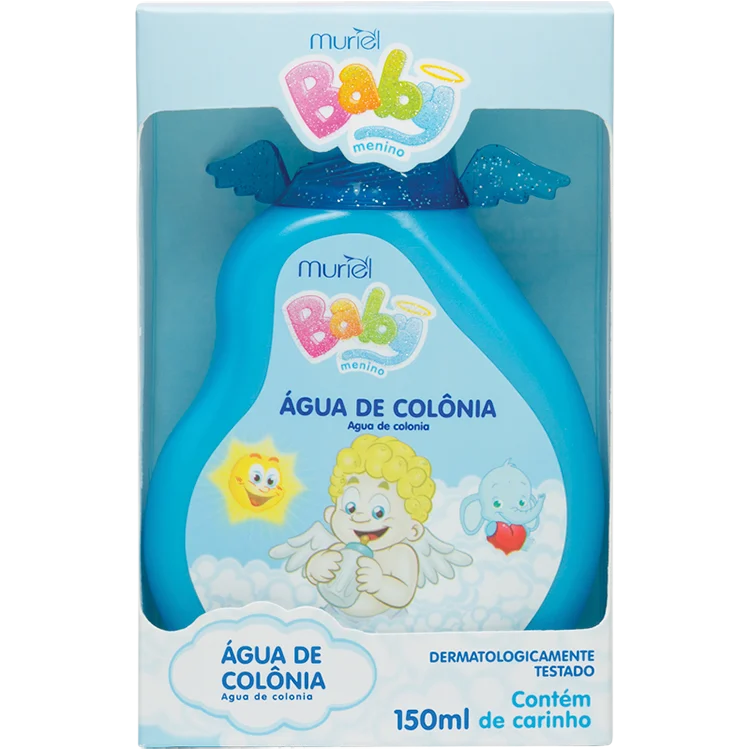 Água De Colônia Baby Muriel Azul 150ml