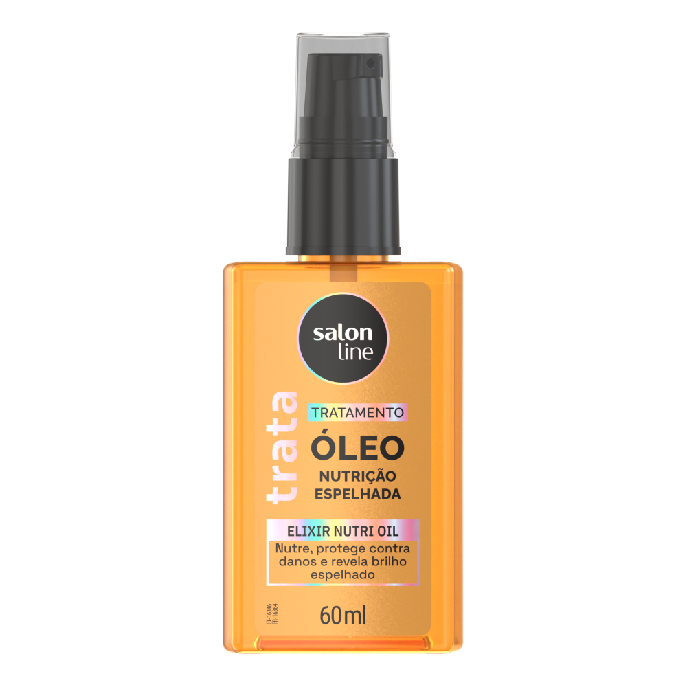Óleo Capilar Salon Line 60ml Trata Nutrição Espelhada