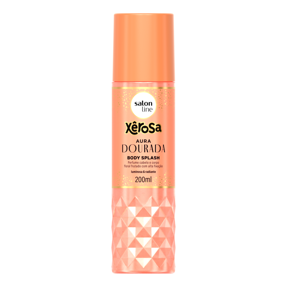 Body Splash Salon Line 200ml Xêrosa Aura Dourada