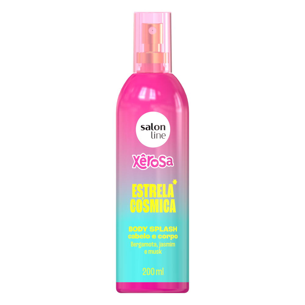 Body Splash Salon Line 200ml Xêrosa Estrela Cósmica