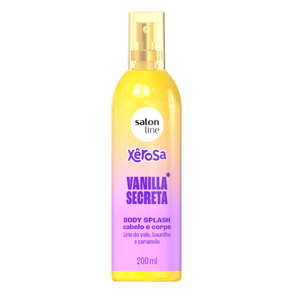 Body Splash Salon Line 200ml Xêrosa Vanilla Secreta