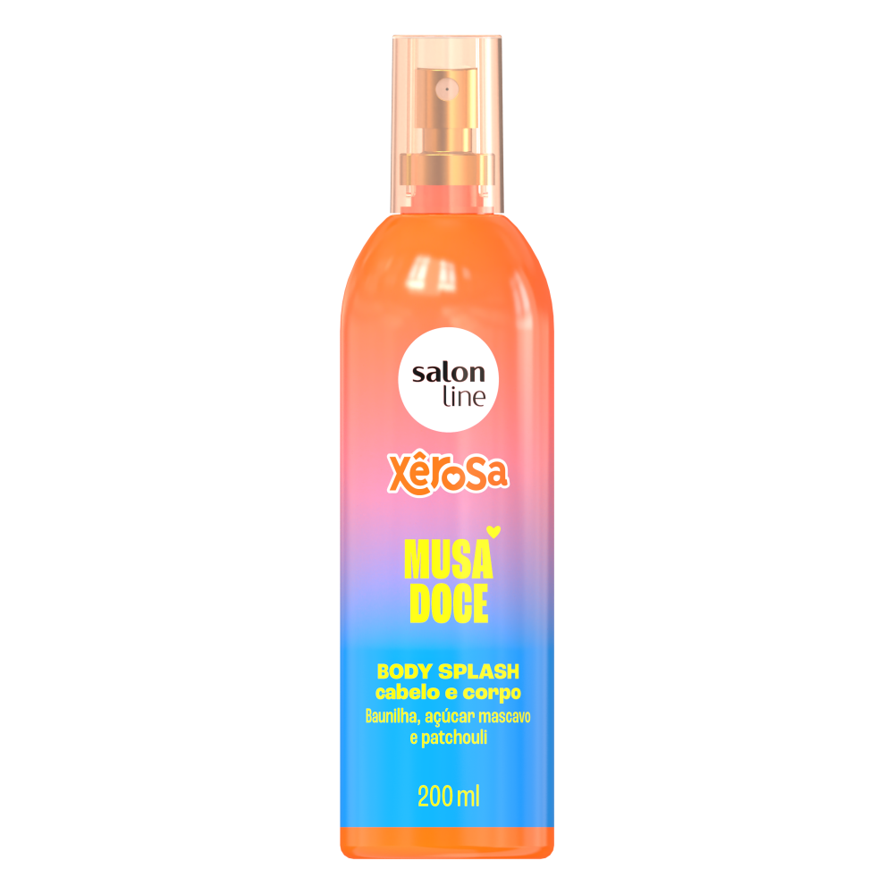 Body Splash Salon Line 200ml Xêrosa Musa Doce