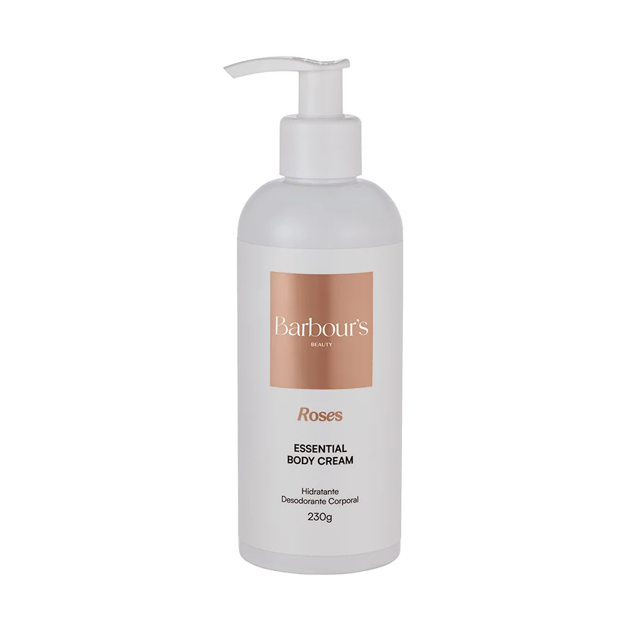 Hidratante Corporal Barbours 230g Essential Body Cream Roses