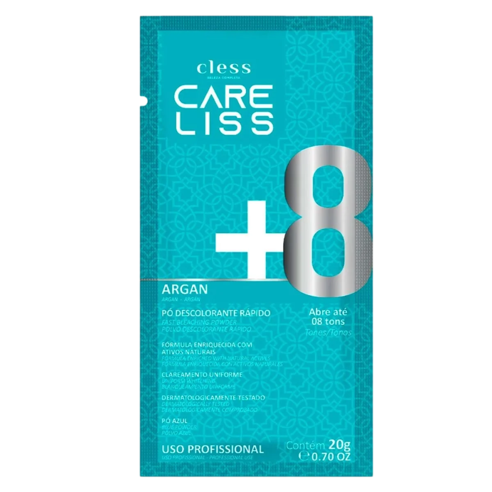 Pó Descolorante Cless Care Liss Argan 20g