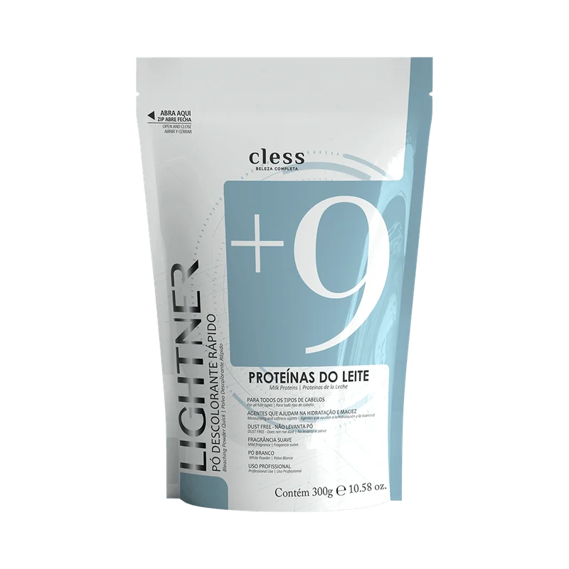 Pó Descolorante Cless Lightner Proteínas Do Leite Refil 300G