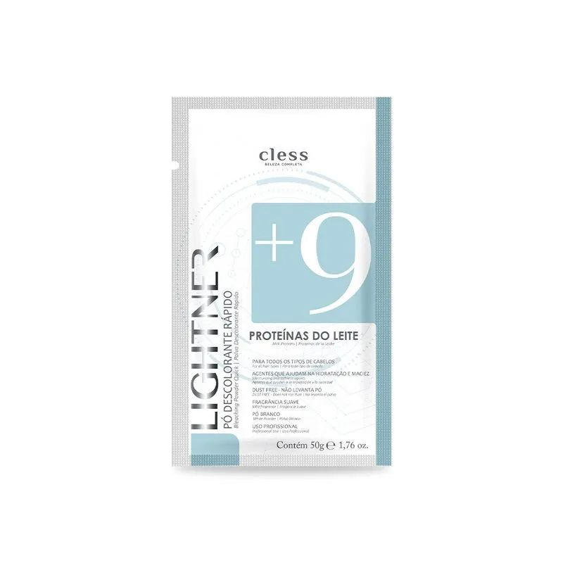 Pó Descolorante Cless Lightner Proteína do Leite 50g