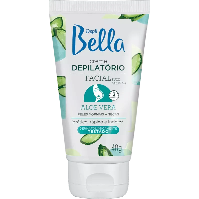 Creme Depilatório Depil Bella Facial Aloe Vera 40G