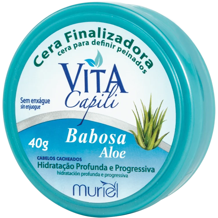 Cera Finalizadora Capilar Muriel Babosa 40G