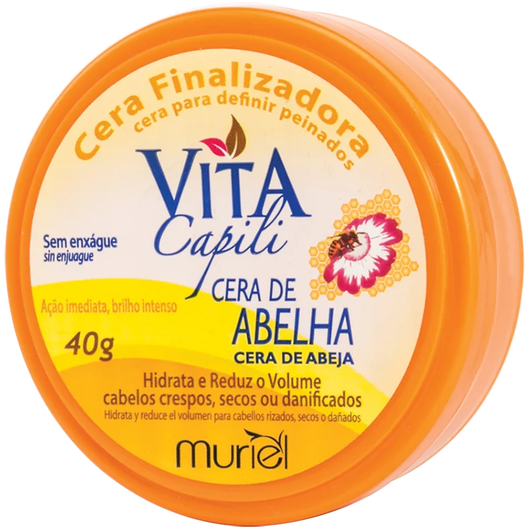 Cera Finalizadora Capilar Muriel Cera De Abelha 40G
