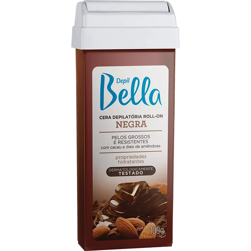 Refil Cera Depilatória Roll-On Depil Bella Negra 100G