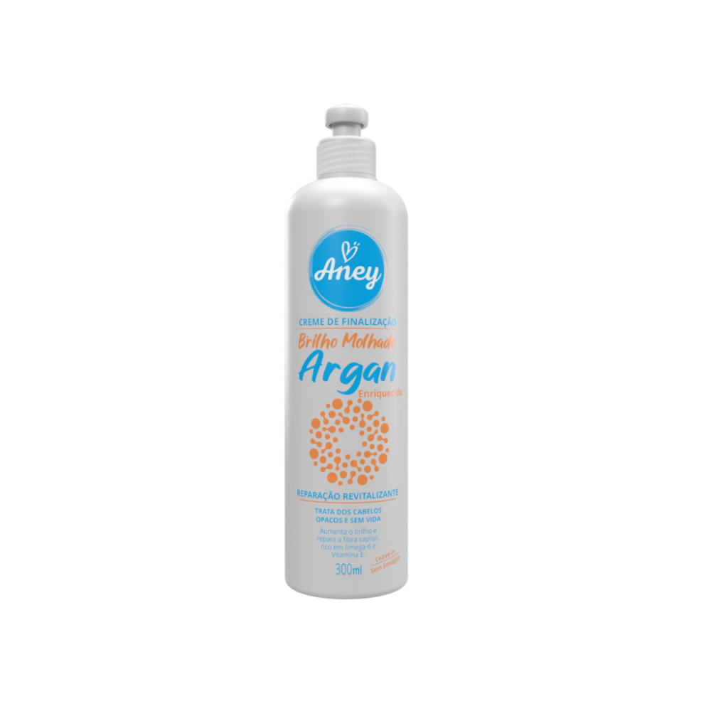 Creme De Finalização Aney Brilho Molhado Argan