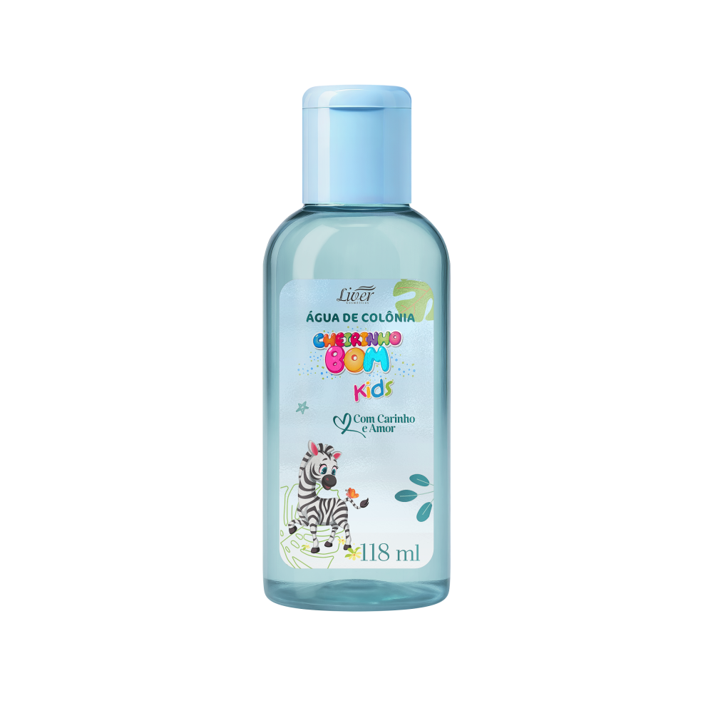 Colônia Liver Kids Cheirinho Azul 118ml