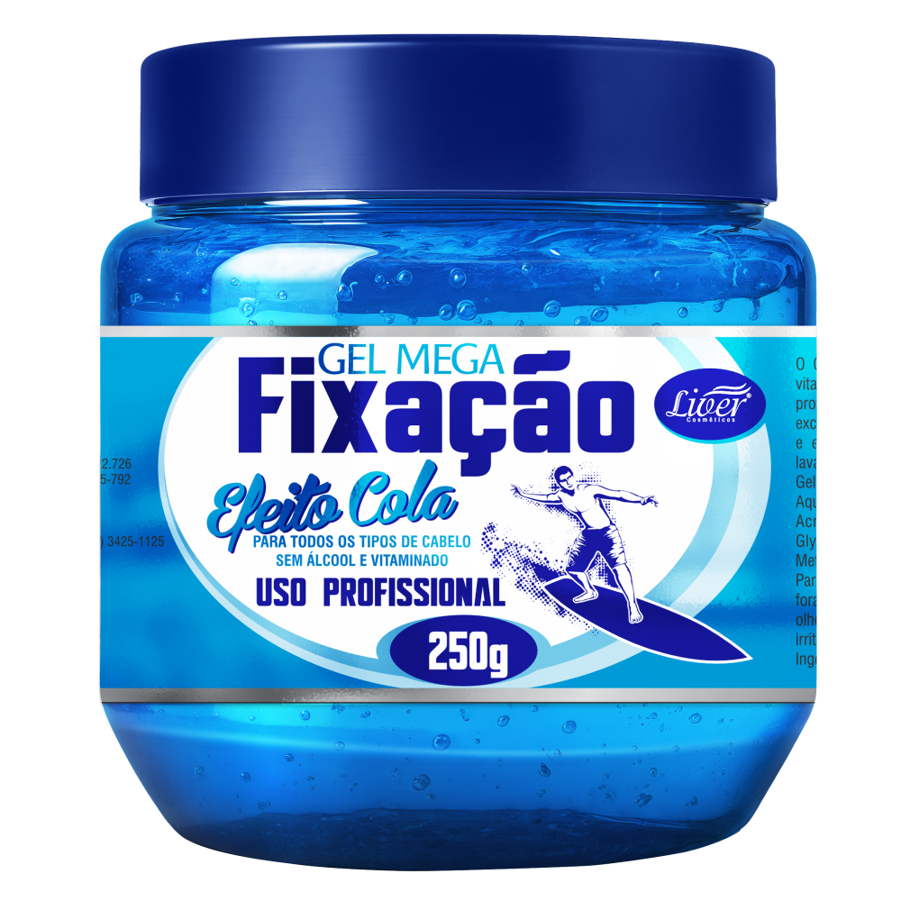 Gel Liver Pote Cola Azul 250g