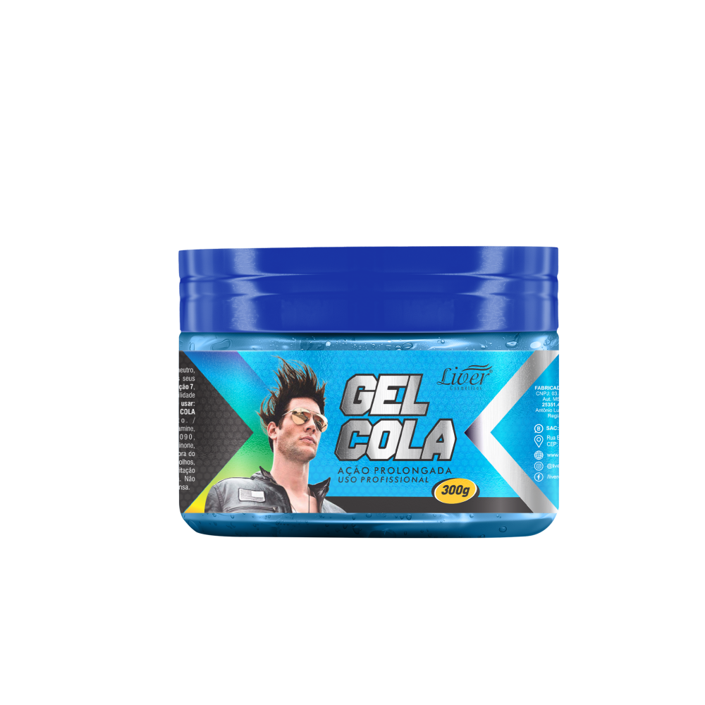 Gel Liver Pote Cola Azul 300g