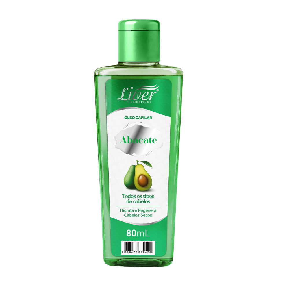 Óleo Liver Capilar Abacate 80ml