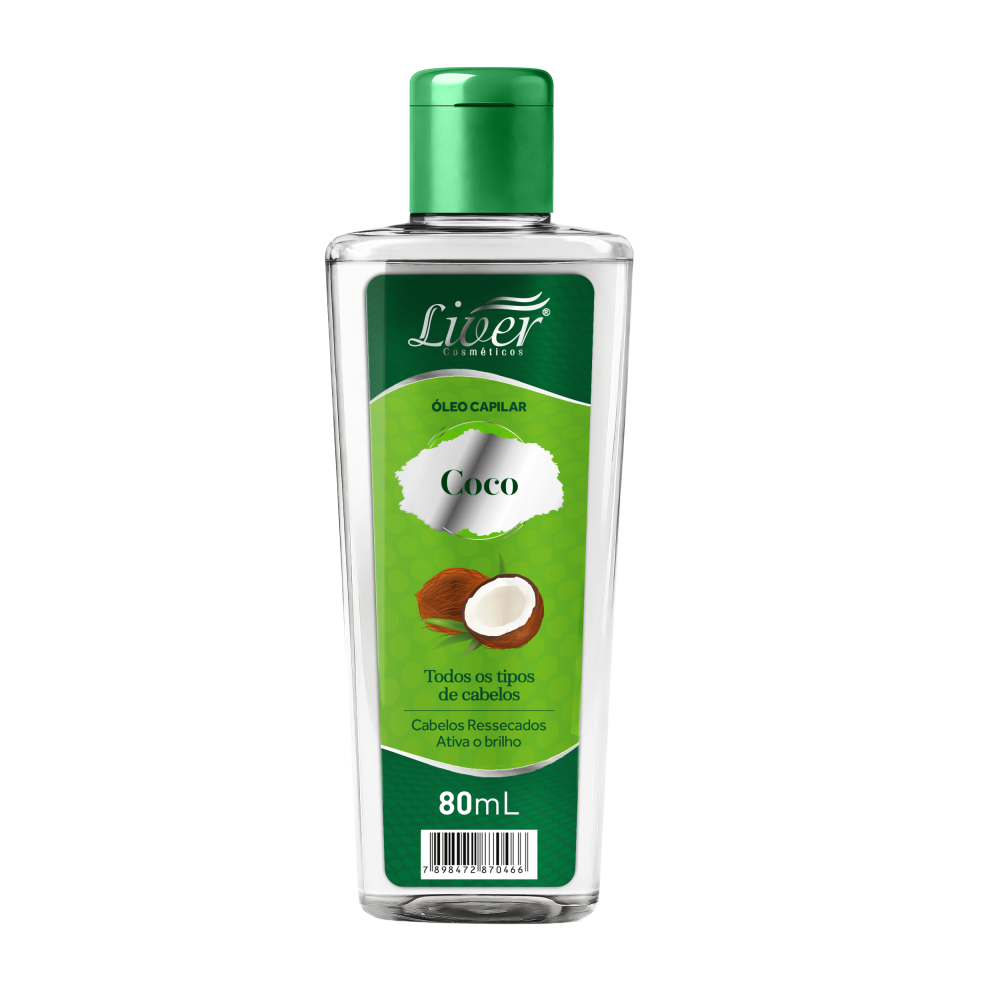 Óleo Liver Capilar Coco 80ml
