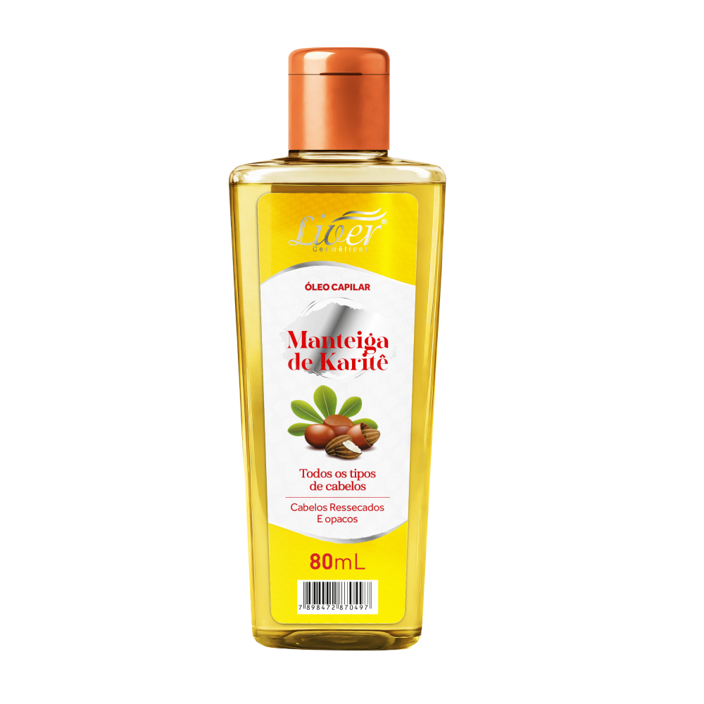 Óleo Liver Capilar Manteiga de Karite 80ml