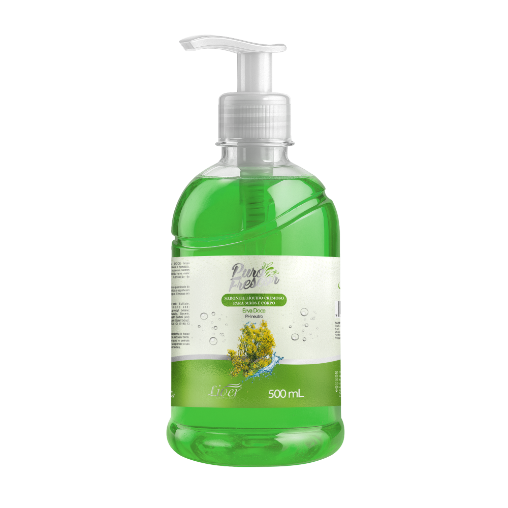 Sabonete Líquido Liver Erva Doce 500ml