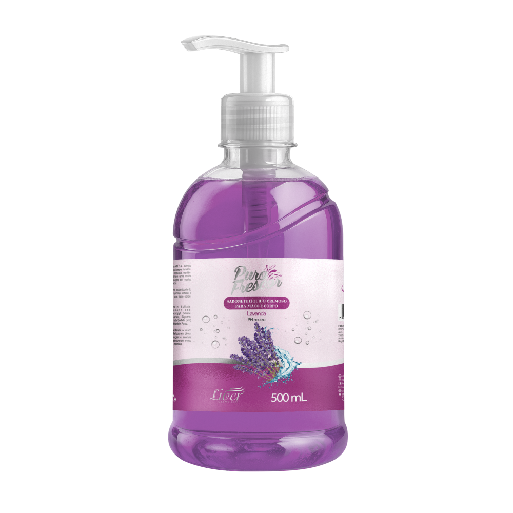 Sabonete Líquido Liver Lavanda 500ml